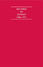 Records of Kuwait 1966–1971 6 Volume Hardback Set