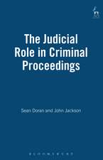 The Judicial Role in Criminal Proceedings