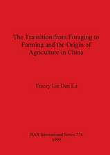 The Transition from Foraging to Farming and the Origin of Agriculture in China