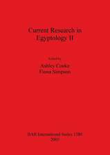 Current Research in Egyptology 2001