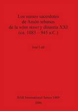 Los sumos sacerdotes de Amón tebanos de la w¿m mswt y dinastía XXI (ca. 1083 - 945 a.C.)