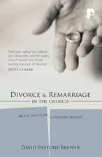 Divorce and Remarriage in the Church