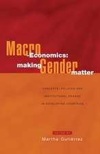 Macro-Economics: Making Gender Matter: Concepts, Policies and Institutional Change in Developing Countries