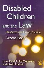 Disabled Children and the Law: Research and Good Practice