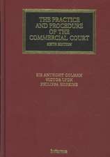 The Practice and Procedure of the Commercial Court