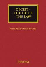 Deceit: The Lie of the Law