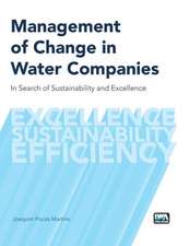 Management of Change in Water Companies