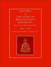 History of the Duke of Wellington OS Regiment, 1st and 2nd Battalions 1881-1923