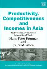 Productivity, Competitiveness and Incomes in Asi – An Evolutionary Theory of International Trade