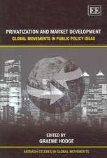 Privatization and Market Development – Global Movements in Public Policy Ideas