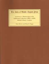 The Index of Middle English Prose Handlist V – Manuscripts in the Additional Collection 10001–14000, British Library, London