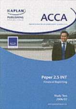 Acca Paper 2.5 Int Financial Reporting