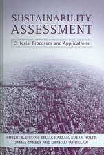 Sustainability Assessment: Criteria and Processes