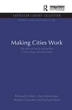 Making Cities Work: Role of Local Authorities in the Urban Environment