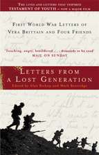 Bostridge, M: Letters From A Lost Generation