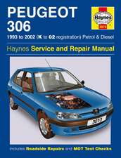 Peugeot 306 Petrol & Diesel (93 - 02) K To 02: Peugeot 306 Petrol & Diesel (93 - 02) K to 02