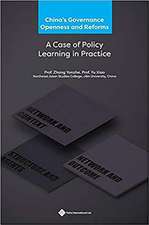 China's Governance Openness and Reforms: A Case of Policy Learning in Practice