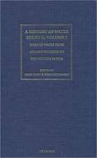 History of Water, A, Series II, Volume 1: Ideas of Water from Ancient Societies to the Modern World