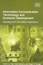 Information Communication Technology and Economi – Learning from the Indian Experience