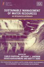 Sustainable Management of Water Resources – An Integrated Approach