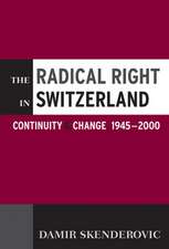 The Radical Right in Switzerland