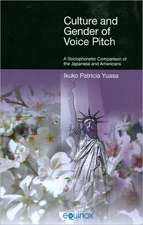 Culture and Gender of Voice Pitch: A Sociophonetic Comparison of the Japanese and Americans