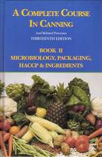 A Complete Course in Canning and Related Processes