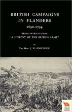 British Campaigns in Flanders 1690-1794