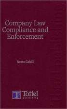 Company Law Compliance and Enforcement