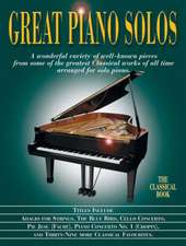 Great Piano Solos - The Classical Book