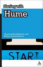 Starting with Hume