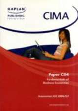 CIMA PAPER C04 ASSESSMENT KIT