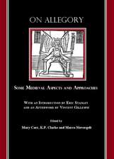 On Allegory: Some Medieval Aspects and Approaches