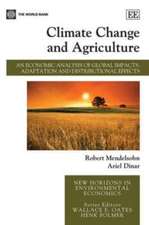 Climate Change and Agriculture – An Economic Analysis of Global Impacts, Adaptation and Distributional Effects