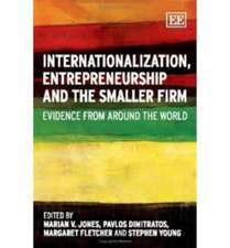 Internationalization, Entrepreneurship and the S – Evidence from Around the World