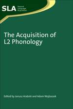 The Acquisition of L2 Phonology