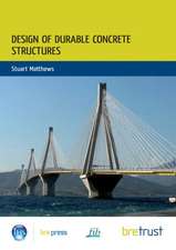 Design of Durable Concrete Structures