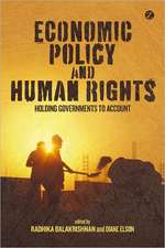 Economic Policy and Human Rights: Holding Governments to Account