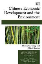 Chinese Economic Development and the Environment