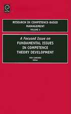 Research in Competence–Based Management