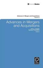 Advances in Mergers and Acquisitions