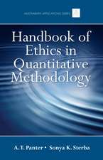 Handbook of Ethics in Quantitative Methodology