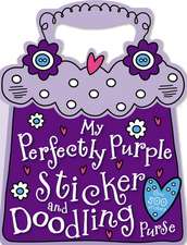 My Perfectly Purple Sticker and Doodling Purse