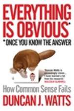 Everything is Obvious