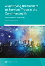 Quantifying the Barriers to Services Trade in the Commonwealth