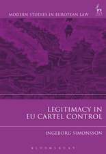 Legitimacy in EU Cartel Control