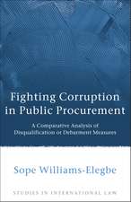 Fighting Corruption in Public Procurement: A Comparative Analysis of Disqualification or Debarment Measures