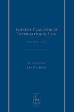 Finnish Yearbook of International Law: Volume 21, 2010