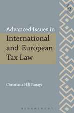 Advanced Issues in International and European Tax Law