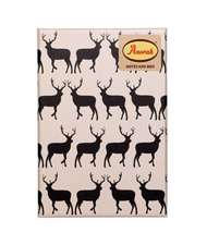 Anorak Kissing Stags Notecard Set: Focus. Slow Down. de-Stress.